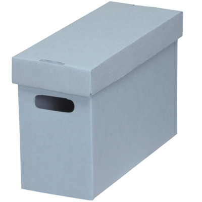 Blue/Gray B-Flute Bulk Storage Cartons