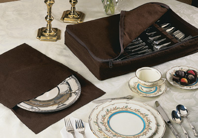 Pacific Silvercloth and Silver Storage Tray