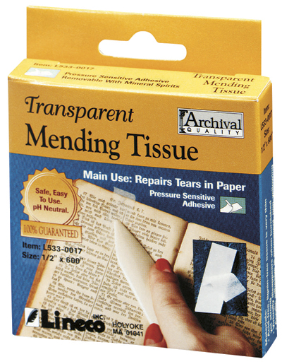 Pressure Sensitive Mending Tissue
