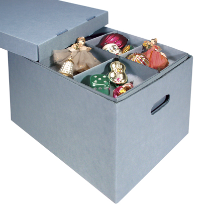 B-flute Artifact Storage Tray System